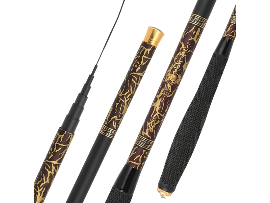 Caña De Pescar, Pescar Para Pesca En El Mar, Fibra Carbono Alta Resistencia 3,9/4,5/4,8/5,4/6,3/7,2/8,0 M, ...
