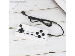 1 Mango De Consola De Juegos Para Pc, Versión Retro Clásica De Home Fc, Mango De Consola De Juegos Portátil Doble Enchufable.
