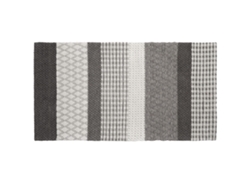 Alfombra de pelo corto BELIANI Akkaya de Lana Gris 80x150
