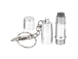 Herramienta De Acero Inoxidable Para Reparar Y Pulir La Punta De Un Taco De Billar, Con Prácticos Accesorios.