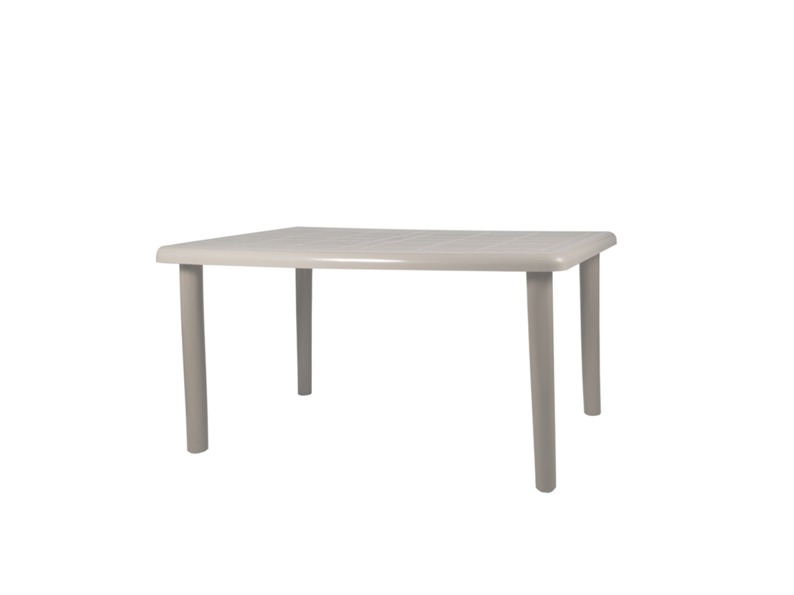 Mesa Oval Reciclada Exterior 140x90 Arena Desierto Olot Garbar