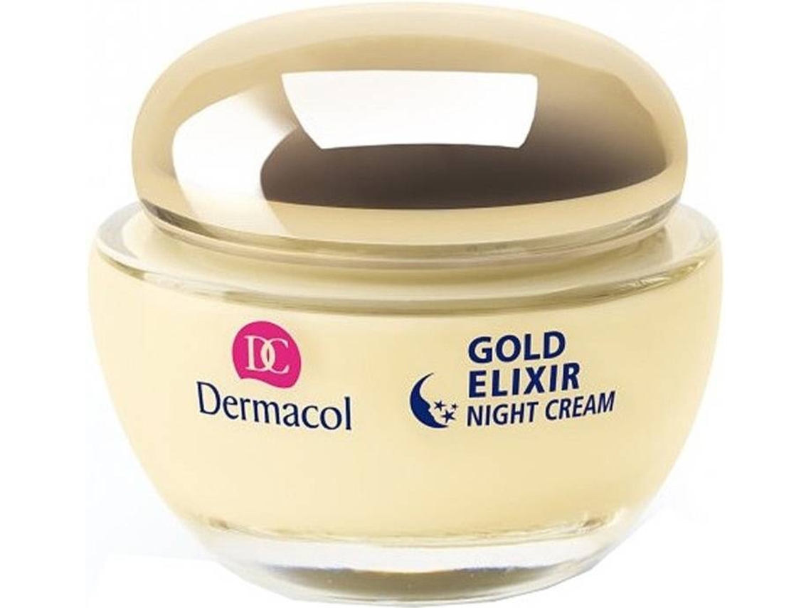 Crema Facial DERMACOL Gold Elixir Rejuvenating Night Cream With Caviar (50ml)