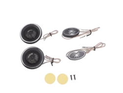 Tweeters De Cúpula De 150 W Y 4 Ohmios Con Condensadores Integrados Para Sistemas De Audio De Automóviles.