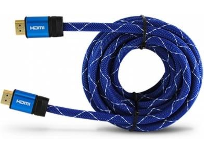 Cable HDMI 3GO (HDMI - 5 m - Negro)