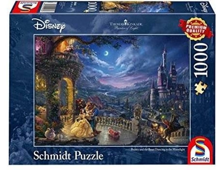 Puzzle SCHMIDT Thomas Kinkade: Disney - The Beauty and The Beast Jigsaw Puzzle (Edad Mínima: 4)