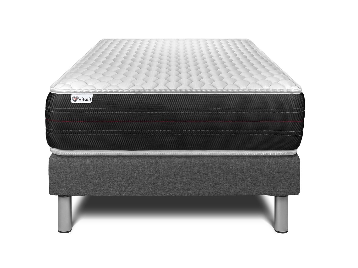 Canapé de Matrimonio Vitalspring Altura VITALIT Gris (90x200)