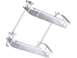 Estante de cocina que ahorra espacio, estante de almacenamiento de pared de aleación de aluminio, Slowmoose