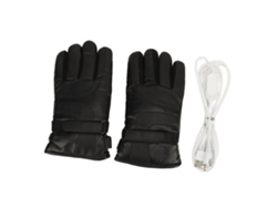 Guantes Tácticos Impermeables De Malla De Cuero Pu Con Calefacción Usb De 5 V Para Motociclismo, Esquí, Ciclismo E Invierno.