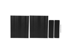 2026-caja De Aluminio Para Proyectos Diy, Carcasa Negra Mate, 50x178x220mm, Para Productos Electrónicos