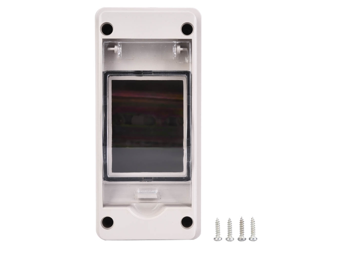 Caja De Distribución Con Tapa Transparente, Protección Ip33 Para Equipos Eléctricos.
