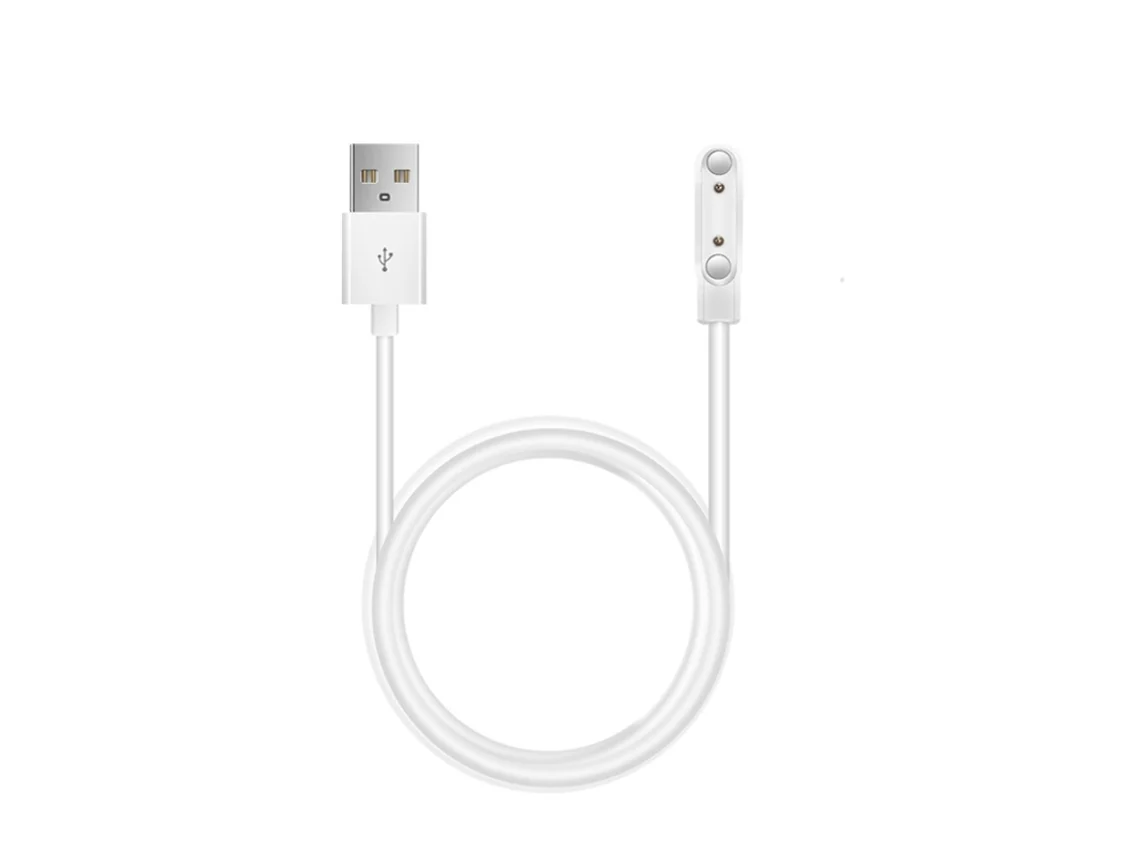 Cable de carga universal para reloj inteligente, Cable de interfaz de succión magnética de 2 pines, 7,62mm