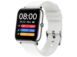 Reloj inteligente de 1,4 pulgadas con pantalla táctil, monitor de ritmo cardíaco y sueño, monitor de actividad física con presión arterial (plata)