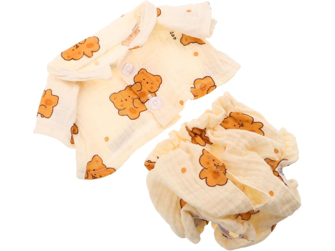 Ositos Peluche Pijamas Intercambiables Lindos Accesorios Muñecas Animales Ropa