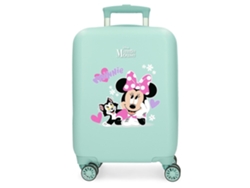 Disney Maleta De Cabina Abs Rígida Minnie Figaro Azul