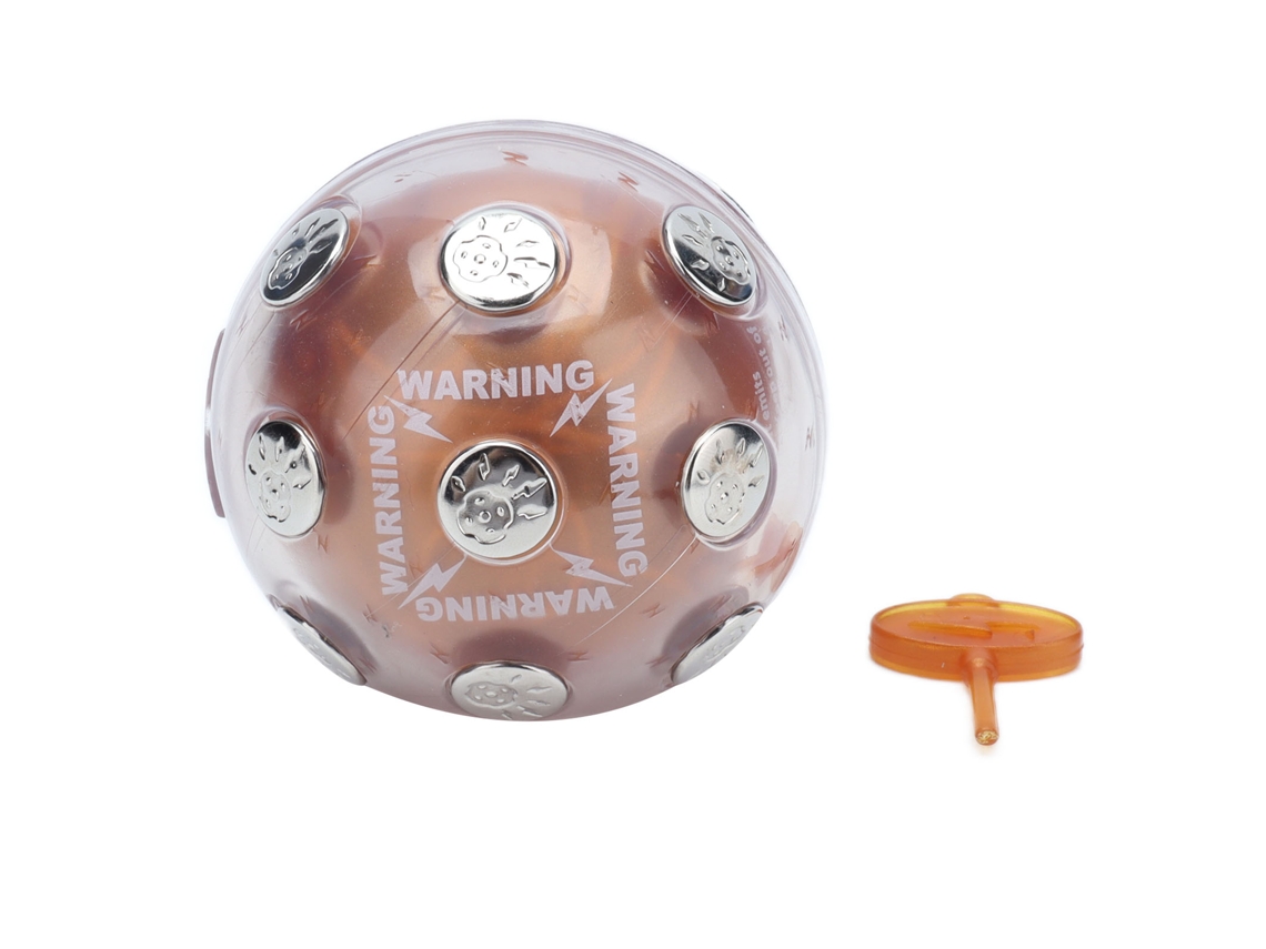 Ats-pelota De Choque Eléctrico Divertida Juego Novel Para Fiesta Regalo Juguete De Choque Eléctrico Amarillo