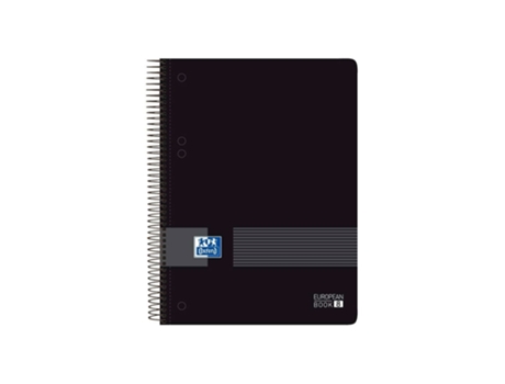 Bloc Micro Negro A5 -160 Hojas Cuadrícula OXFORD