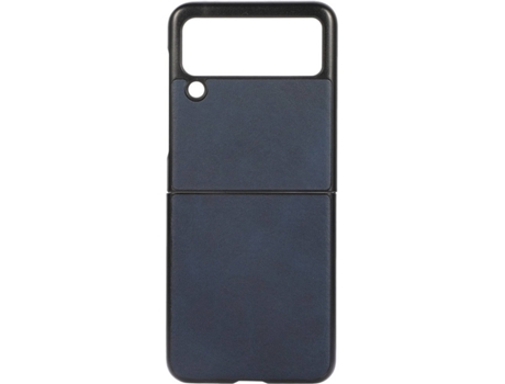 Carcasa Samsung Galaxy Z Flip 3 Tough Leather Azul Marino