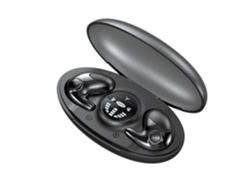 Auriculares Bluetooth 5.3 Invisibles Para Dormir, Diseño Fino Inalámbrico, Control Táctil Y Estuche Con Pantalla Led (negro)