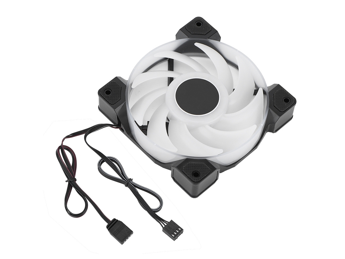 Conjunto De Ventiladores De Caja Para Pc Df-12025-rgb De 12 Cm Trio Para Id-cooling Sp120 En Empaquetado Individual
