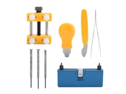 Kit De Herramientas De 8 Piezas Para Abrir La Tapa Trasera Del Reloj Con Kit De Reparación De Batería.