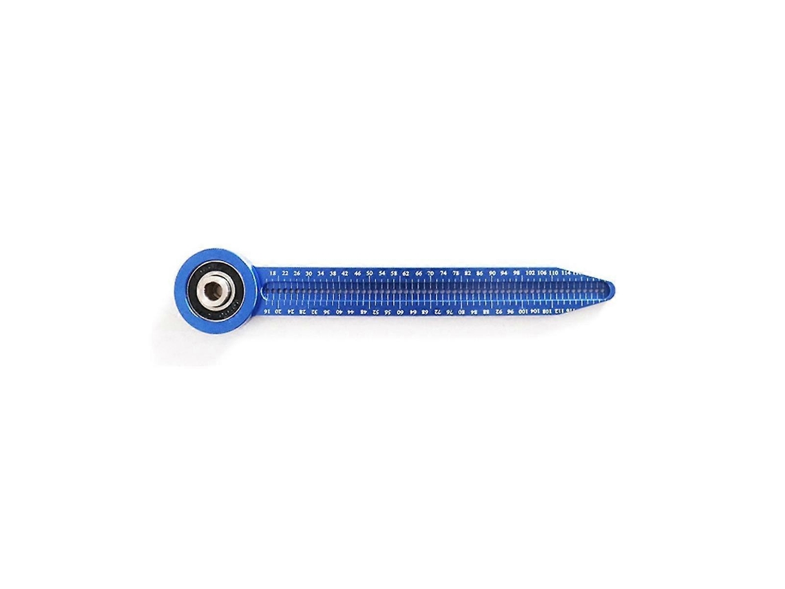 Brújula de dibujo azul ajustable portátil para diseño industrial y decoración de agujeros