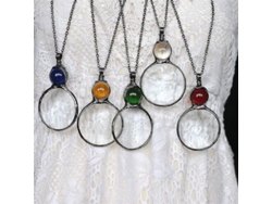 2026-collar Lupa De Lectura Para Mayores, Lente Magnética Colgante 10x, Regalo Ideal Con Caja De Joyería