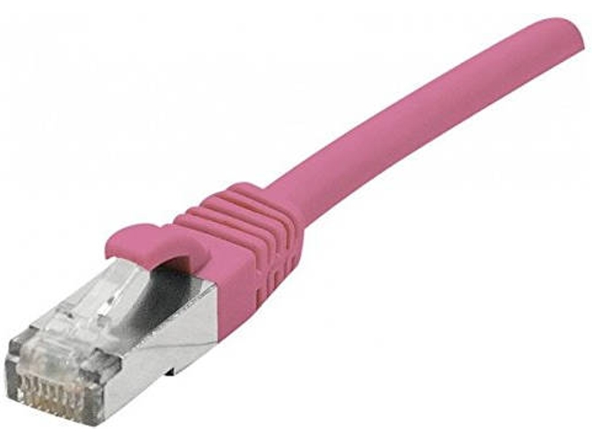 Cable de Red CONNECT (RJ45 - 2 m - Rosa)
