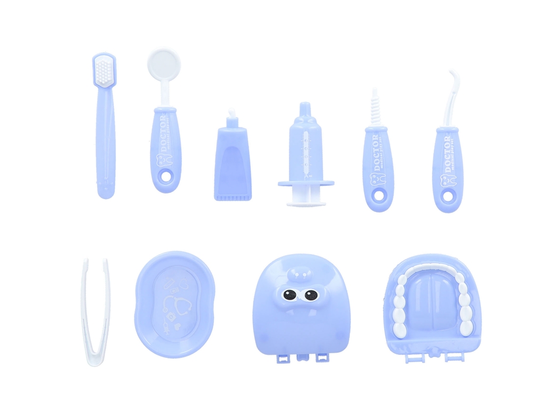 Set De Juguete De Dentista Para Niños Con Estetoscopio Y Herramientas De Simulación.