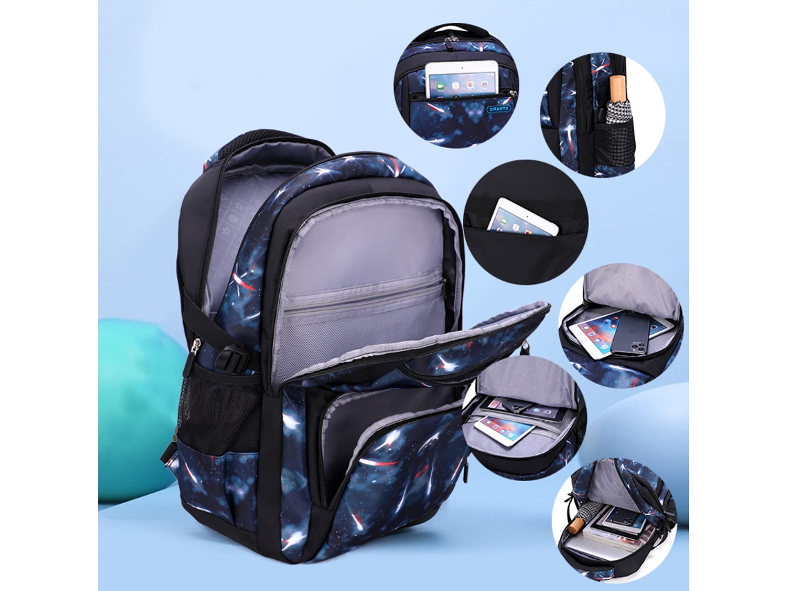 Mochila para niños adolescentes, mochila escolar grande para estudiantes de  secundaria, conjunto de 3 piezas