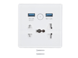 2026velora-toma Corriente Inteligente Con Usb Carga Rápida, Programable, Control Remoto Por App Y Voz, 100-240v