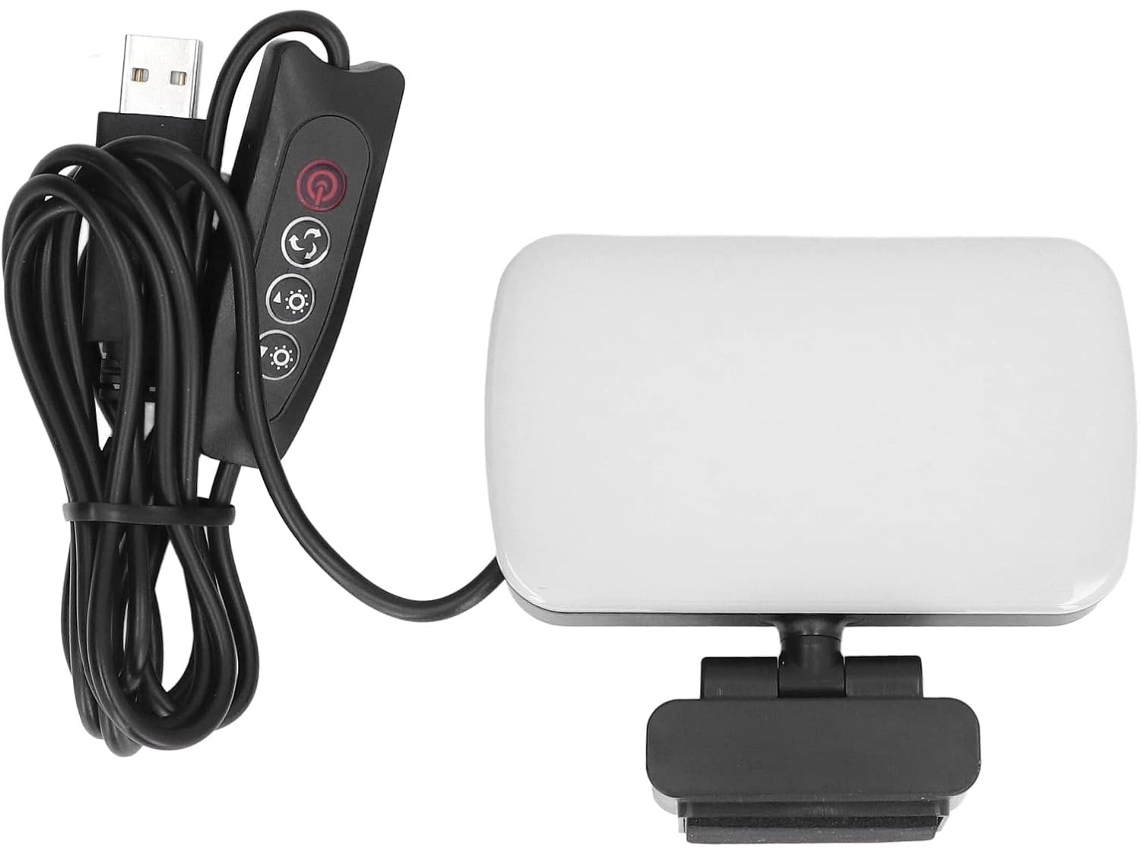 Luz De Relleno Led Con Clip, Giratoria 360 Grados, Alimentada Por Usb – Luz