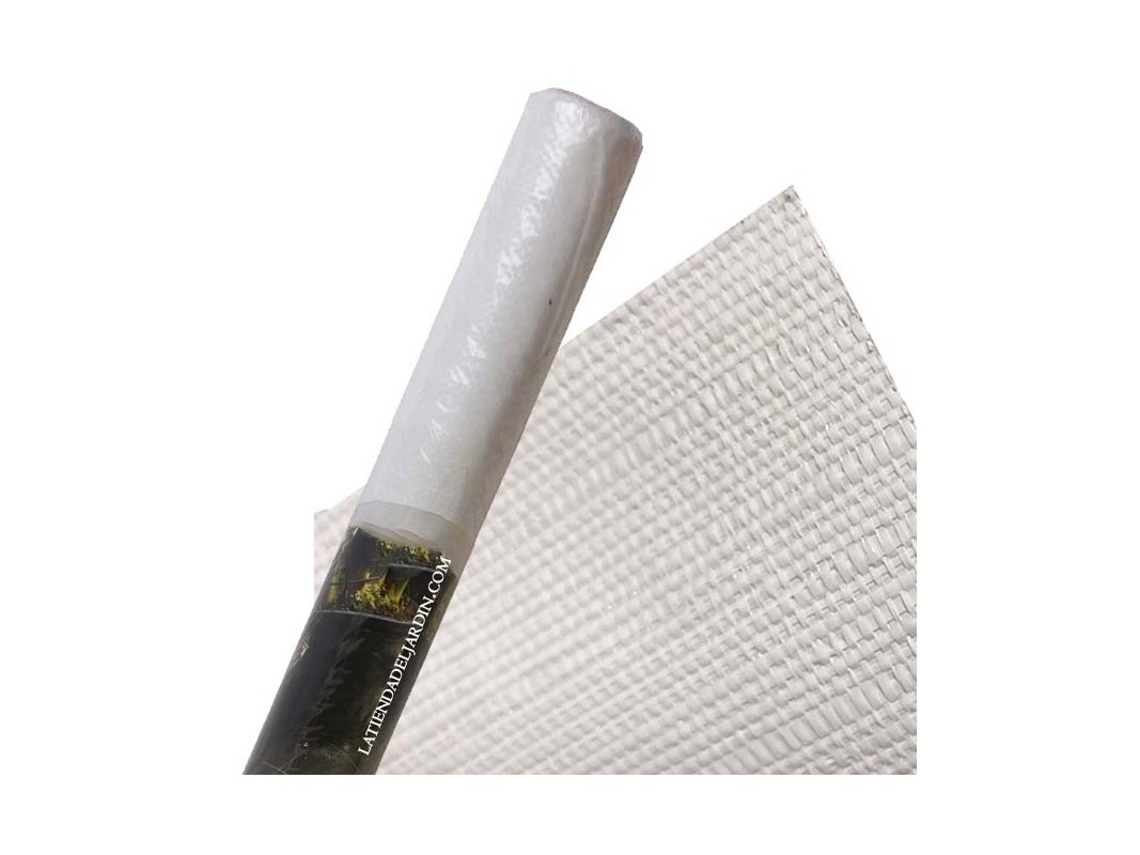 Malla Antihierbas blanco 1,25 x 10 m, 105 gr/m2