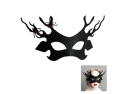 Diadema decorativa para fiesta de Halloween - Máscara de araña