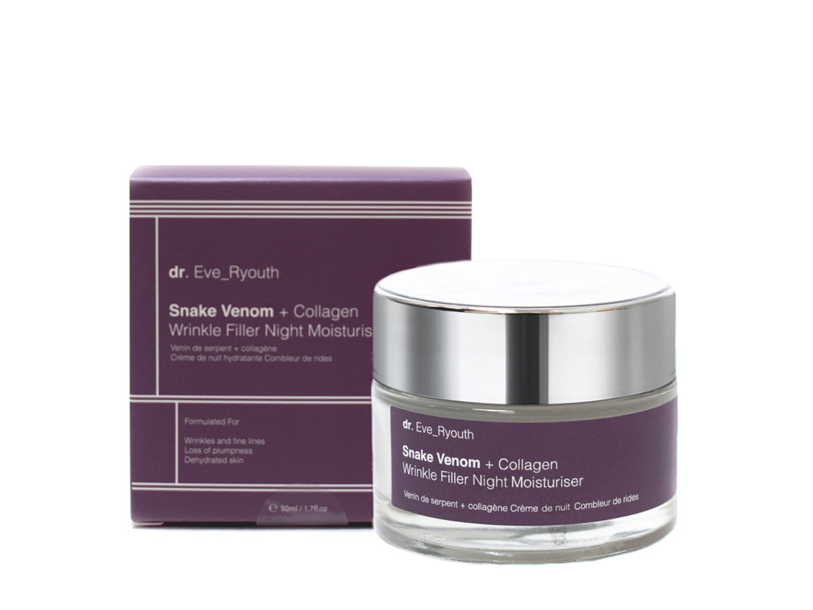 Hidratante de Noche para Rellenar Arrugas con Veneno de Serpiente y Colágeno 50Ml Dr.Everyouth