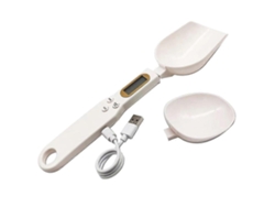 Báscula electrónica Rosewell con 3 cucharas, báscula digital de 500 g/0,1 g