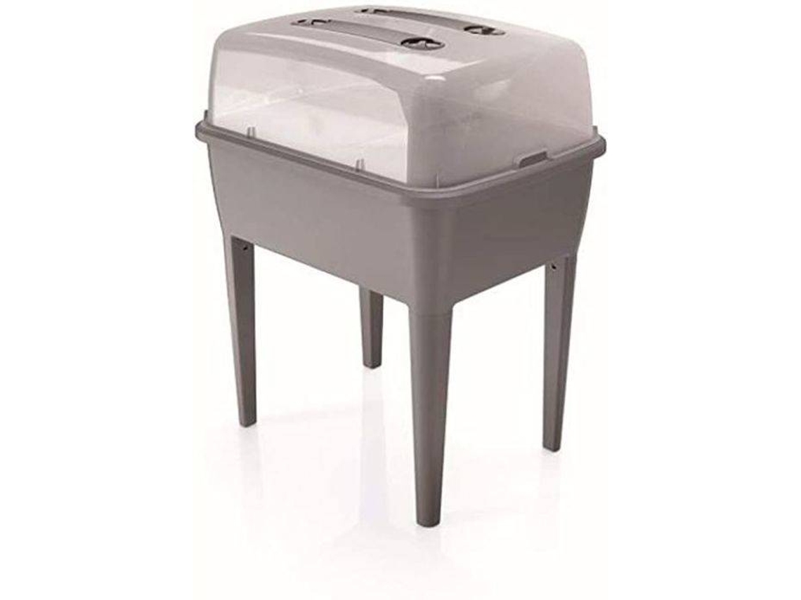 Mesa de Cultivo PROSPERPLAST Respana (Gris - 77x58x96.3 cm)