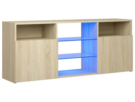 Mueble para la televisión VIDAXL Marrón Madera contrachapada (120x30x50 cm)