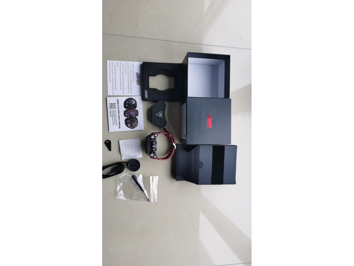 Reloj Inteligente (llamadas Independientes, Monitorización De La Salud) Lokmat Appllp 2 Pro 4g Reloj Inteligente Wifi Gps Bt Android Deportes Ritmo Cardíaco Música Video Salud Rastreador De Fitness
