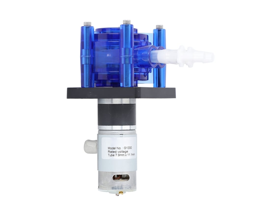 Bomba Peristáltica De Alto Fluxo 1200ml/min Autocebante Para Máquinas De Enchimento 12v 1.4a