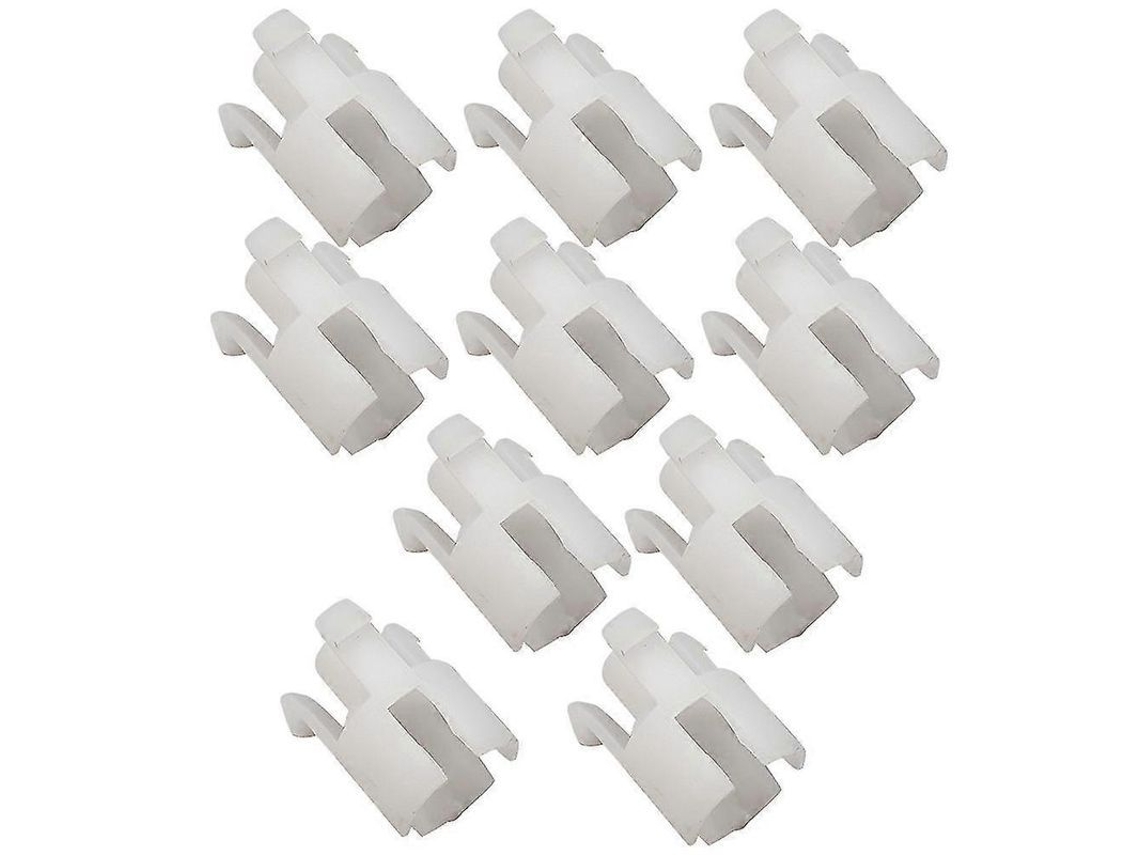 2026-clip De Bomba De Embrague Para Citroen Elysee C2 C3 C4 C5 C6 Peugeot 307 408 3008 207, 10 Unidades, Plástico Blanco, Nueva
