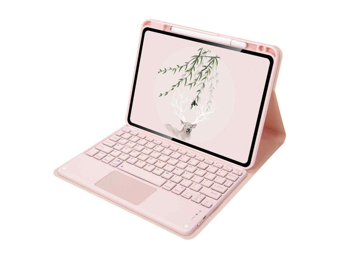 Kit de protección para tableta y teclado táctil para iPad Pro 11