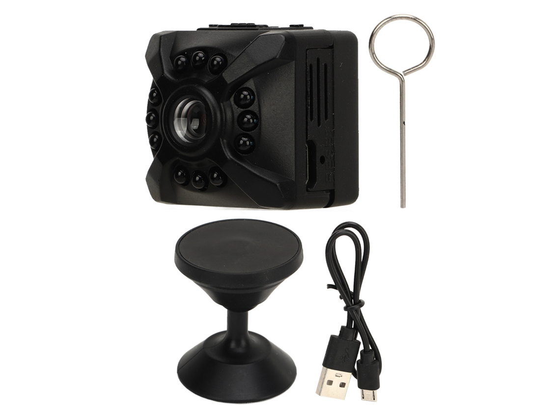 Cámara Infrarroja Mini Wifi Visión Nocturna 2.4ghz Succión Magnética Pequeña Hd Ip 720p 300mah