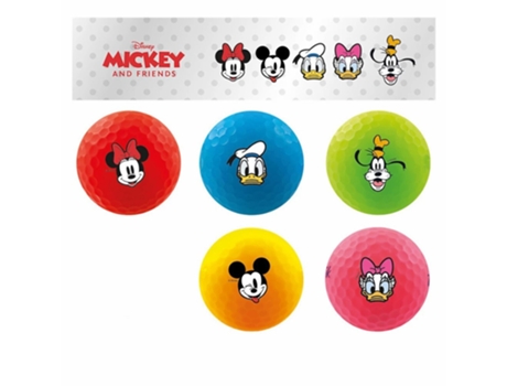 Juego de 5 pelotas de golf VOLVIK Disney TU