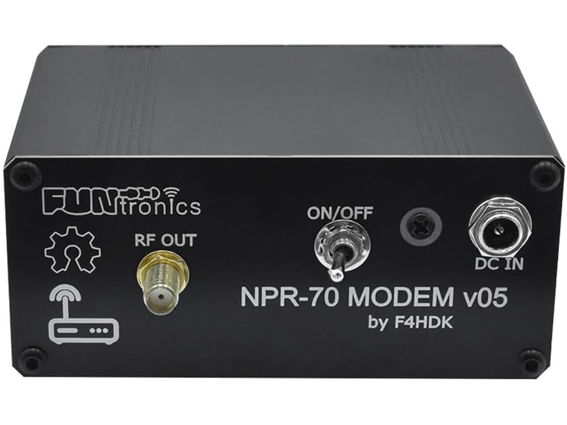 Módem F4hdk Npr-70 V05 De Banda De 70 Cm Para Transmisión De Paquetes De Radioaficionados.