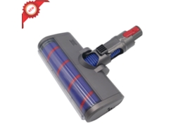 Cabezal de rodillo suave y esponjoso absoluto, cabezal de suelo eléctrico de liberación rápida para Dyson V7 V8 V10 V11, piezas de reparación de aspiradora