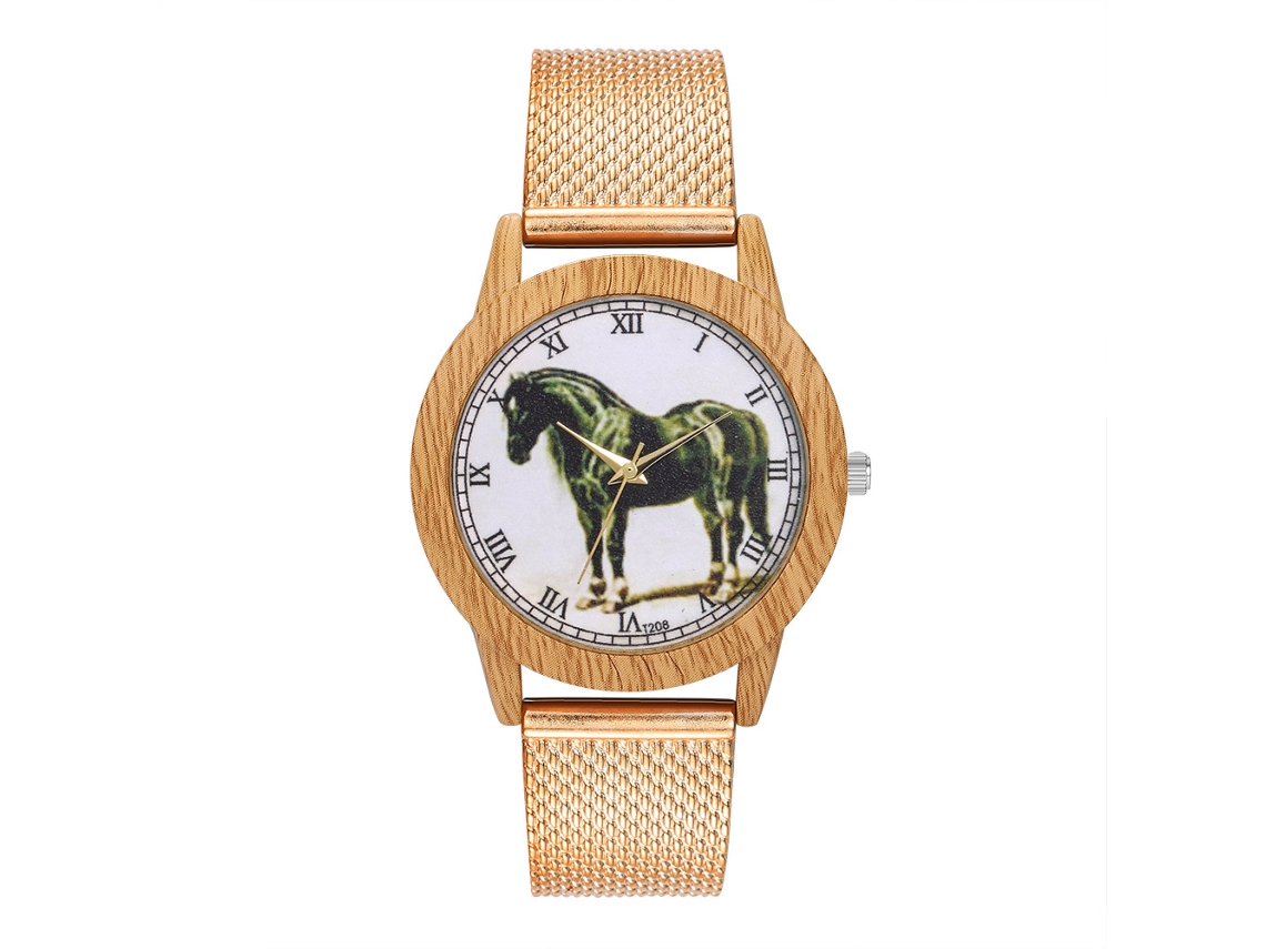 Reloj De Pulsera Casual Unisex De Moda Empresarial Con Correa De Silicona Oro Rosa