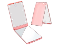 Espejo De Maquillaje Portátil Con Luz Led, Pantalla Táctil, 8 Bombillas, Magnético, Compacto, Regalo Para El Día De La Madre.