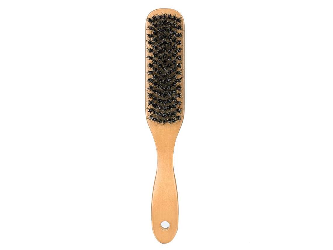 Kit De Cuidado De Barba Y Bigote Con Cepillo De Madera Para Afeitar Y Limpieza (madera Original)