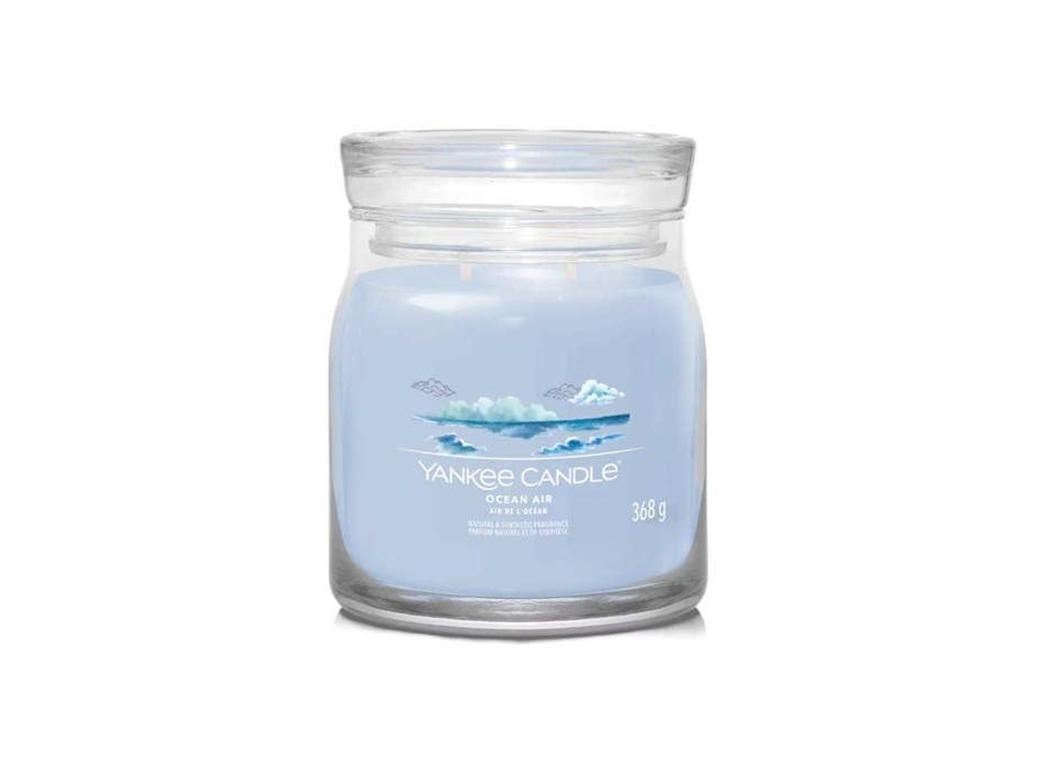 Vela Yankee Candle mediana Ocean Air Signature