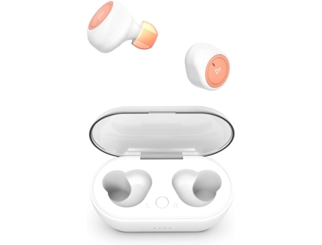 Auriculares Bluetooth True Wireless ENERGY SISTEM Urban 1 (In Ear - Micrófono - Blanco)